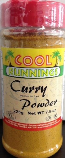 Cool Runnings Curry Powder Recall