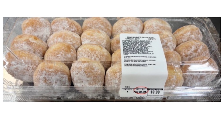 Costco Mini Beignets With Caramel Recalled For Hazelnuts