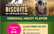 Country Vet Biscuits Dog Treats Recalled For Possible Salmonella