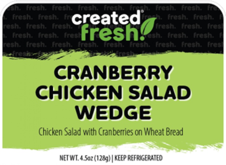 Created Fresh Cranberry Chicken Sandwich Recalled For Egg