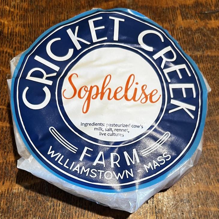 Cricket Creek Farm Cheese Recalled After One Listeria Illness