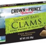 Crown Prince Smoked Baby Clams Recalled For PFAS Chemicals