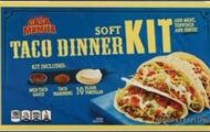Crunchy and Soft Taco Dinner Kits Recalled For Undeclared Milk