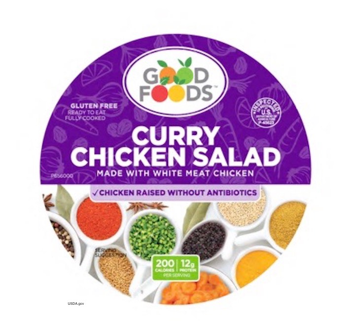 Curry Chicken Salad Recall