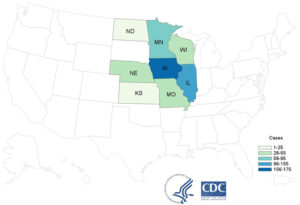 Fresh Express Salad Cyclospora Outbreak Has Sickened 509 in 8 States