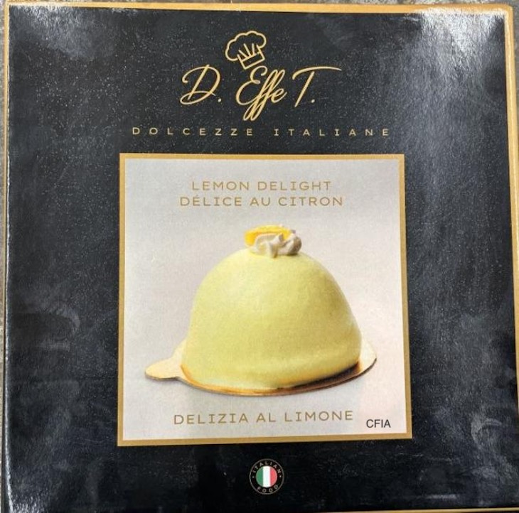 D. Effe T. Lemon Delight Tartlet Recalled in Canada For Salmonella 