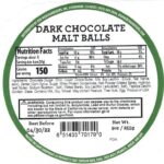 Dark Chocolate Malt Balls Recalled For Undeclared Peanuts