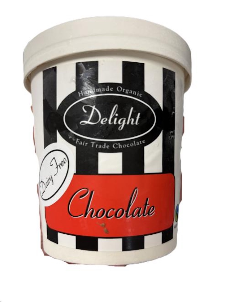 Delight Chocolate Dairy Free Chocolate Ice Cream Recalled 