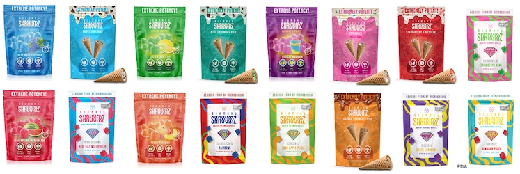 Diamond Shruumz Bars Recall Expands To More Products