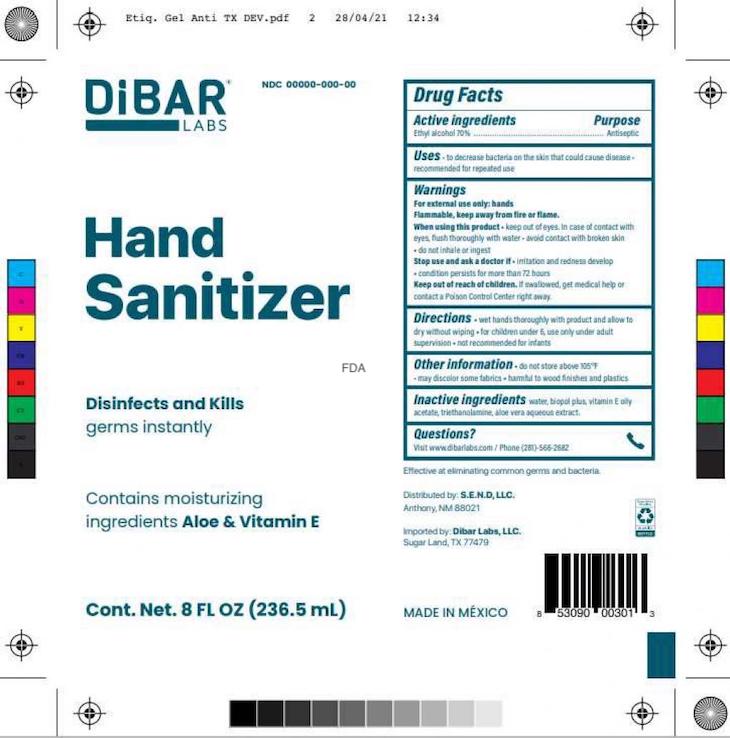 Dibar Labs Hand Sanitizer Recalled for the Presence of Methanol