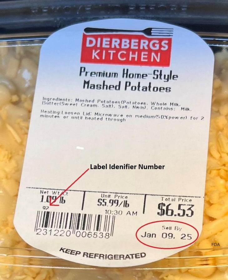 Dierbergs Mashed Potatoes Recalled For Undeclared Wheat