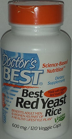 Doctors Best Red Yeast Rice Recall