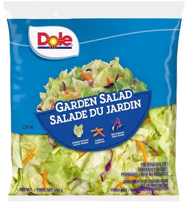 Dole, President's Choice Salads Recalled in Canada For Possible Listeria