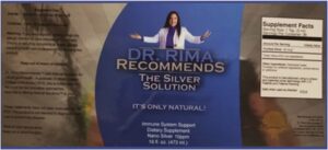 Dr. Rima Recommends Supplement Recalled For Health Claims