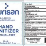 Recall of Durisan Hand Sanitizer For Microbial Contamination Clarified