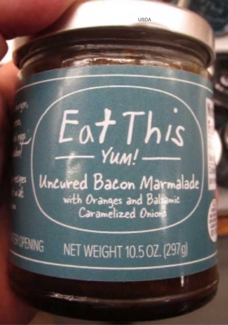 Eat This Uncured Bacon Marmalade Recalled For No Inspection