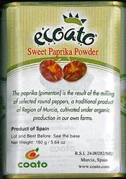 Ecoato Sweet Paprika Salmonella Recall