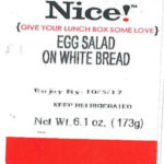 Update of Sandwich Recall for Possible Listeria