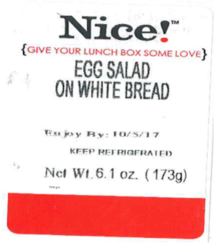 Egg Salad Sandwich Listeria Recall