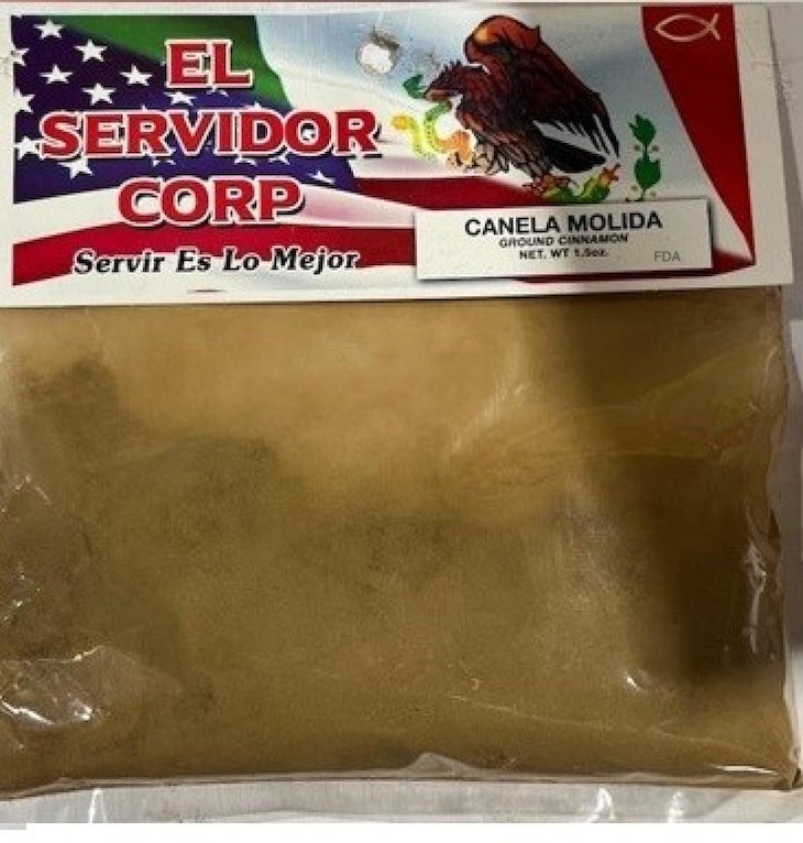 El Servidor Ground Cinnamon Recalled For Elevated Lead Levels