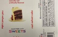 Electric City Sweet Red Velvet Milk Chocolate Bars Recalled