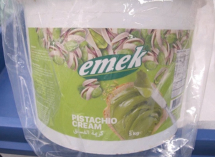 FDA on Emek Pistachio Cream MN and NJ Salmonella Outbreak