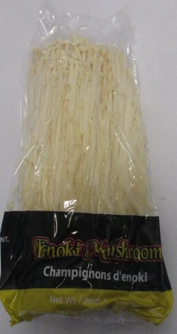Enoki Mushrooms Recalled in Canada For Possible Listeria 