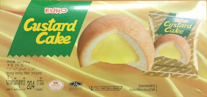 Euro Custard Cake