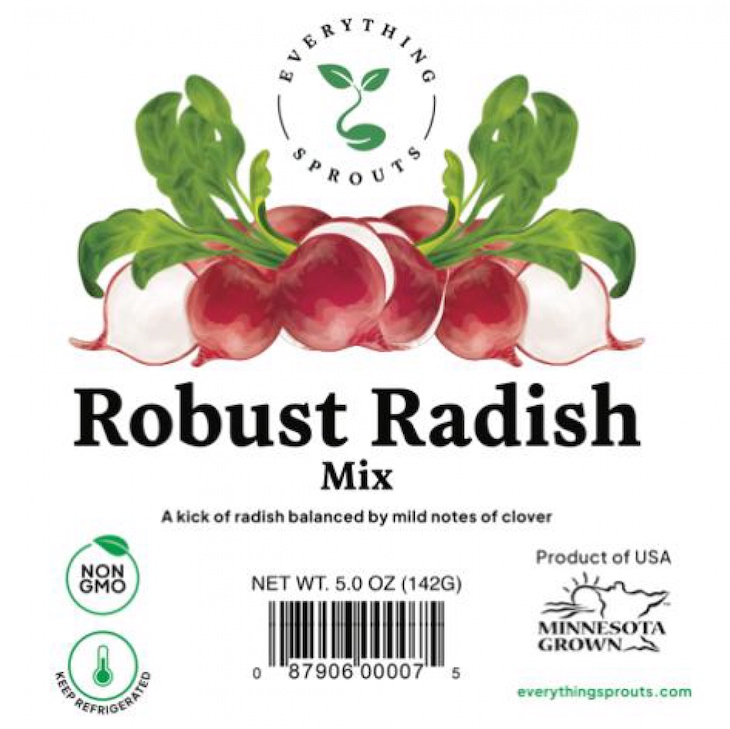 Everything Sprouts Recalls Recall to Include Robust Radish Mix