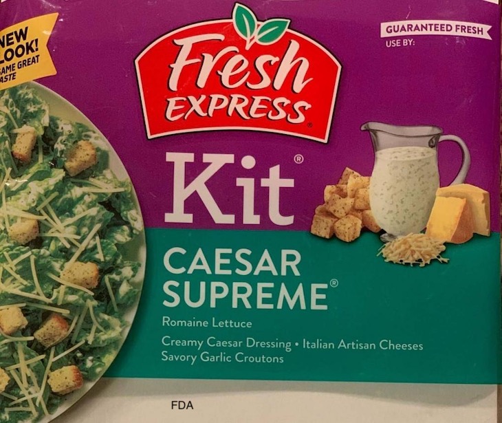 Expired Fresh Express Caesar Salad Recalled For Possible E. coli O26