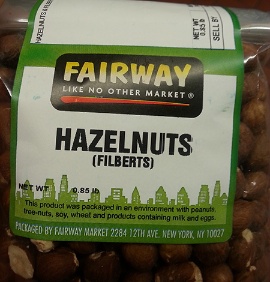 Fairway Hazelnuts Salmonella Recall