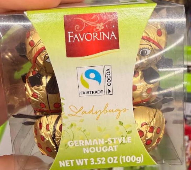 Favorina Chocolate Ladybugs Recalled For Undeclared Hazelnuts