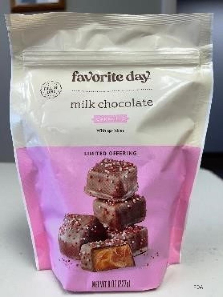 Favorite Day Valentine's Caramels Recalled For Tree Nuts