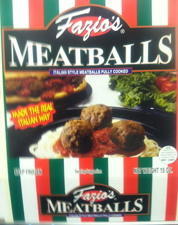Fazios-meatballs