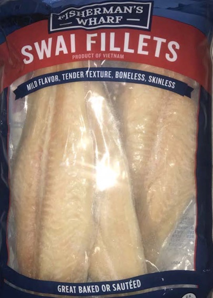Fisherman's Wharf Swai Fillets Recalled For No Inspection 