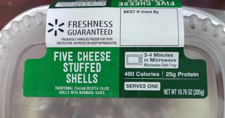 Five Cheese Stuffed Shells Recalled For Possible Listeria