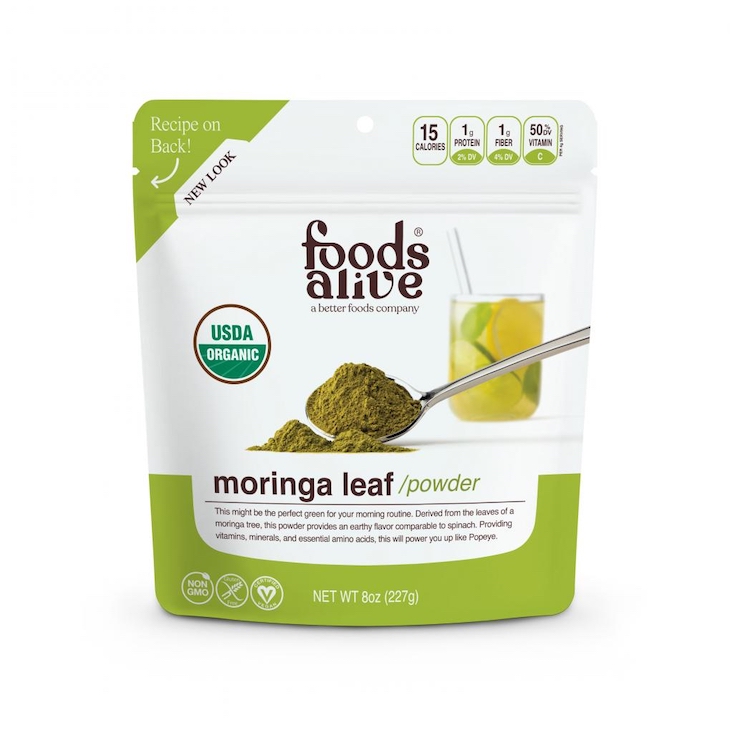 Foods Alive Moringa Leaf Powder Recalled For Salmonella