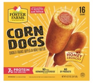 Foster Farms Chicken Corn Dogs, Turkey on Stick Recalled