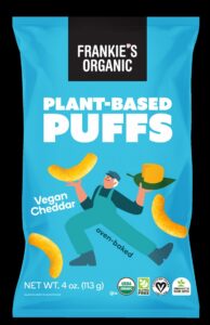 Frankie's Organic Vegan Cheddar Puffs Recalled For Milk