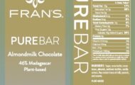 Fran's Pure Bar Almondmilk Chocolate Recalled For Hazelnuts