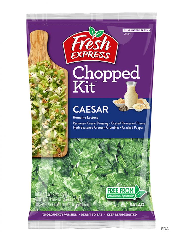 Fresh Express Salad Kits Recalled For Possible Listeria