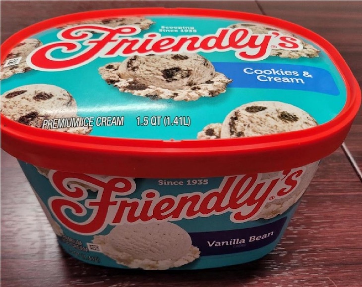 Friendly's Cookies & Cream Ice Cream Recalled For Allergens