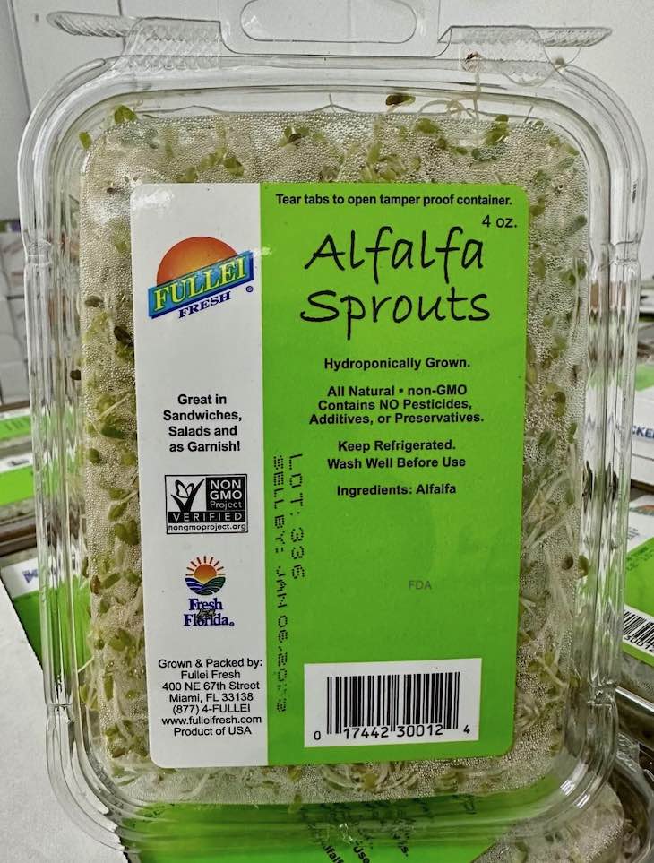 Fullei Fresh Alfalfa Sprouts Recalled For Possible E. coli