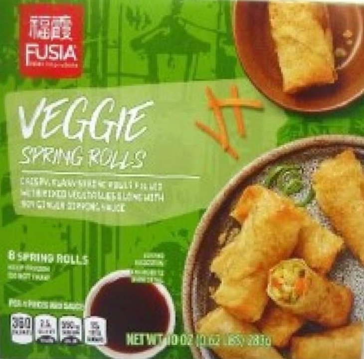 Fusia Asian Inspirations Veggie Spring Roll Recalled For Shrimp