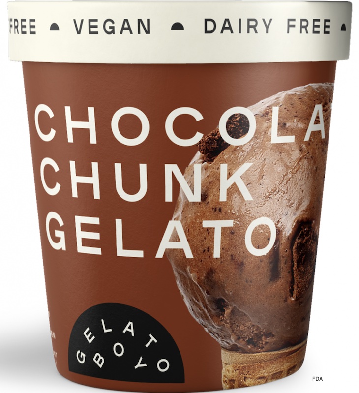 Gelato Boy Chocolate Chunk Gelato Recalled For Undeclared Milk
