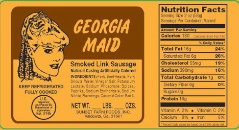 Georgia Maid Smoked Sausage Recall
