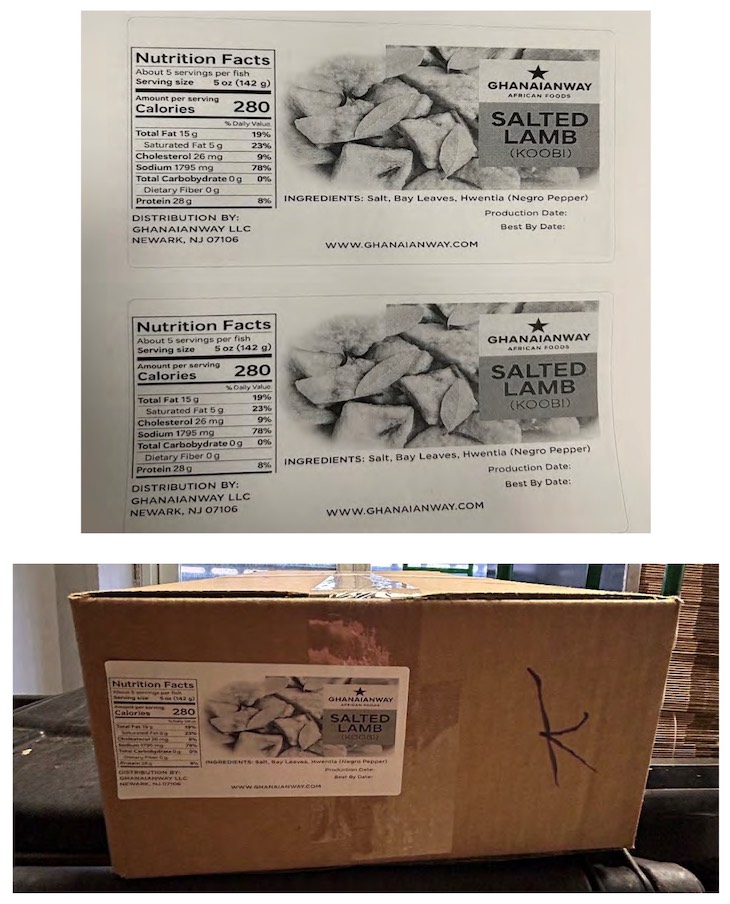 Ghanaianway Salted Lamb Recalled For Lack of Inspection