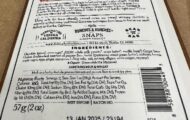 Ginger Snap Milk Chocolate Recalled For Undeclared Peanuts