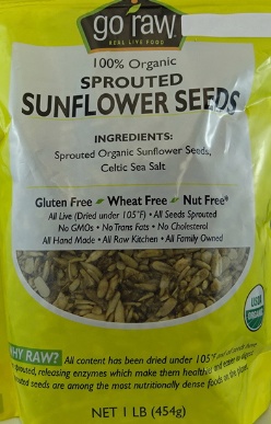 Go Raw Sunflower Seeds Salmonella Recall
