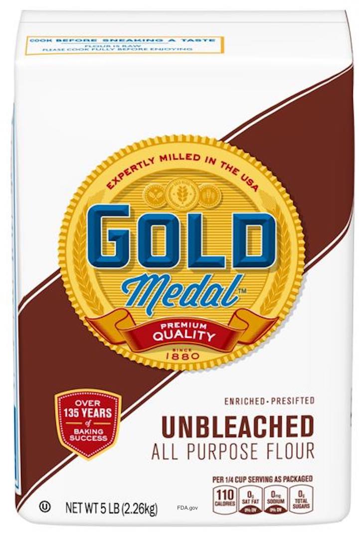 Gold Medal Unbleached Flour Salmonella Recall
